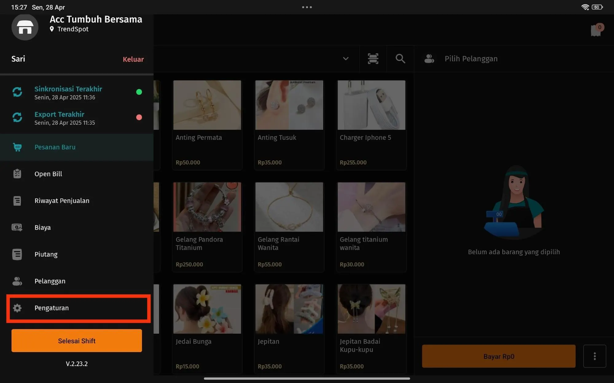 setting printer WiFi/LAN